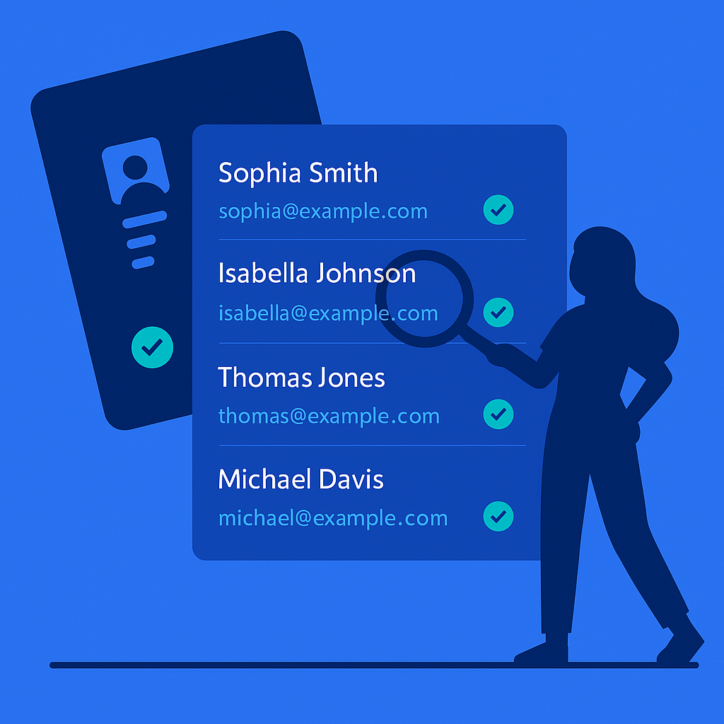 Eliminate outside email validation tools illustration