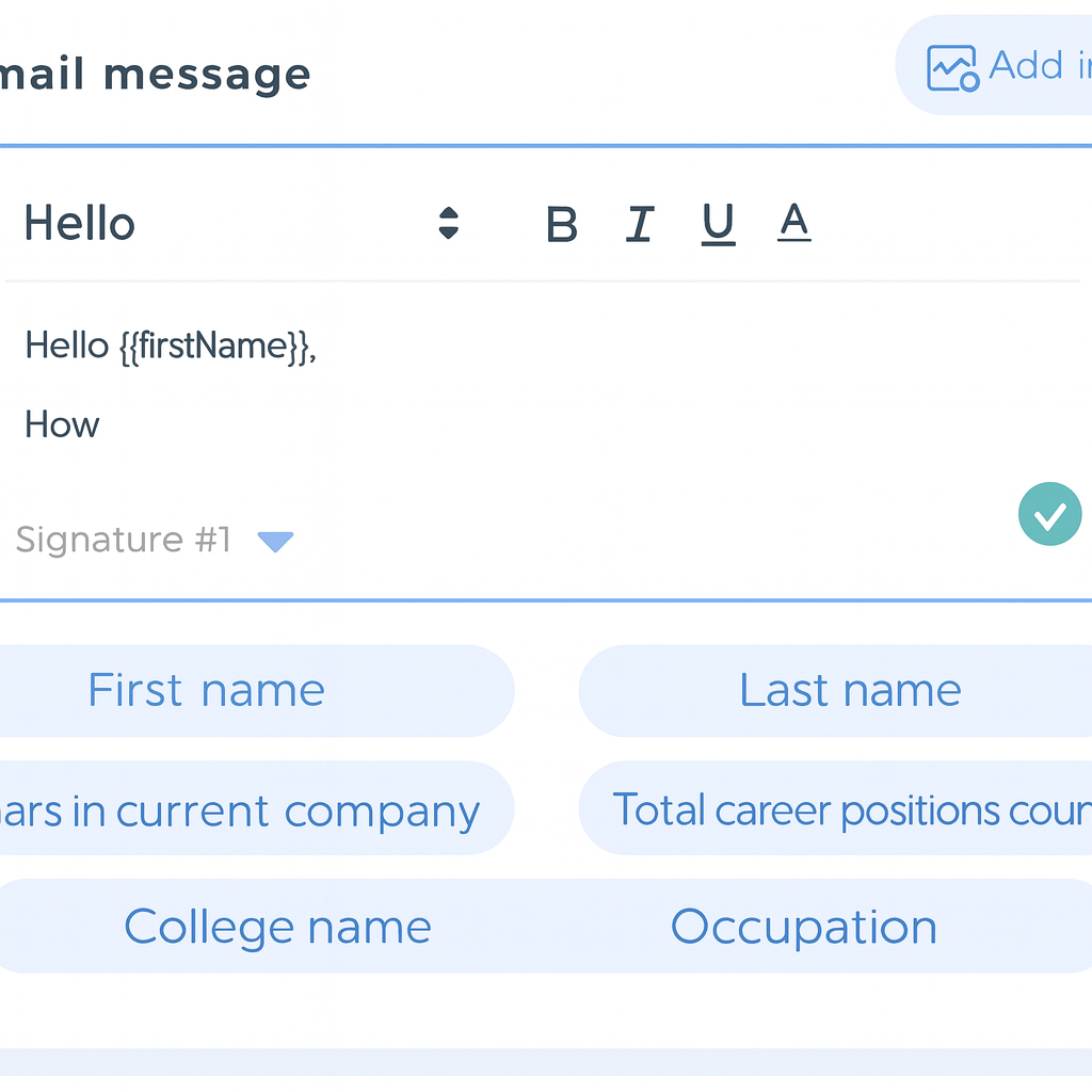 Dynamic Email Personalization