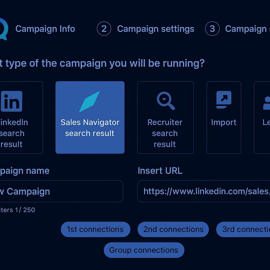 Import lead list in Outbound Contact